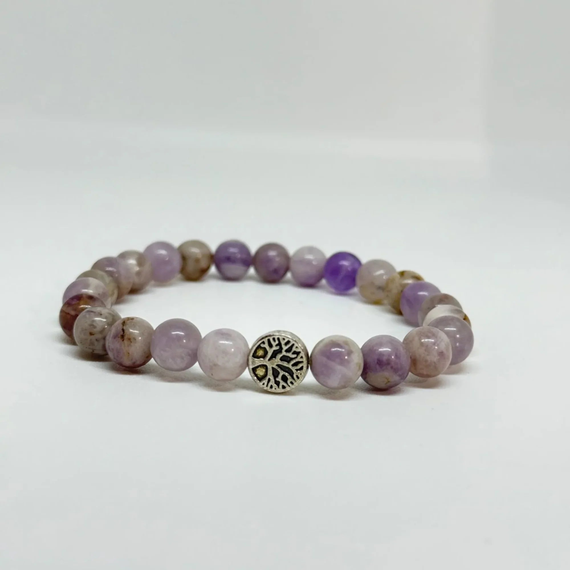 Pink Tourmaline bracelet for love, beauty, emotional healing, heart chakra opening, self-love, compassion, and amplified attraction with Star Codes.